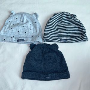 Organic Cotton Baby Gap Hats - 6-12mo